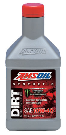 Amsoil Synthetic SAE 10W-40 Dirt Bike Oil